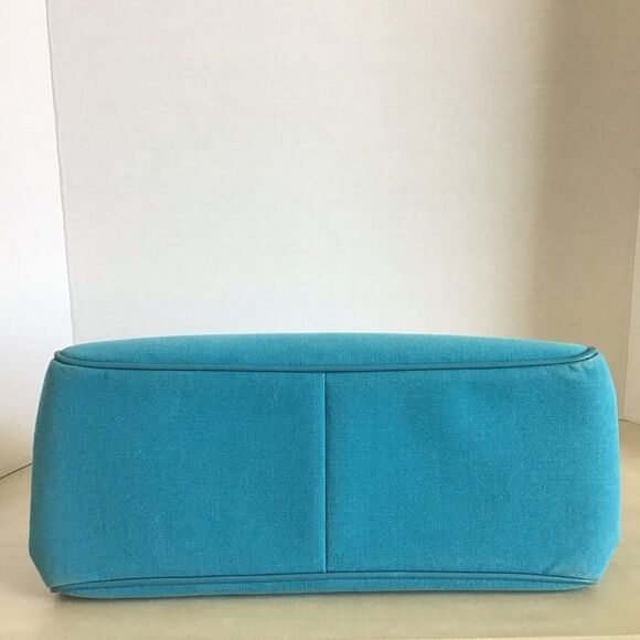 Robert di Camerino Frame Linen And Velour Handbag - Picture 7 of 15